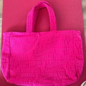 💚Victoria's Secret Vibrant Pink Tote